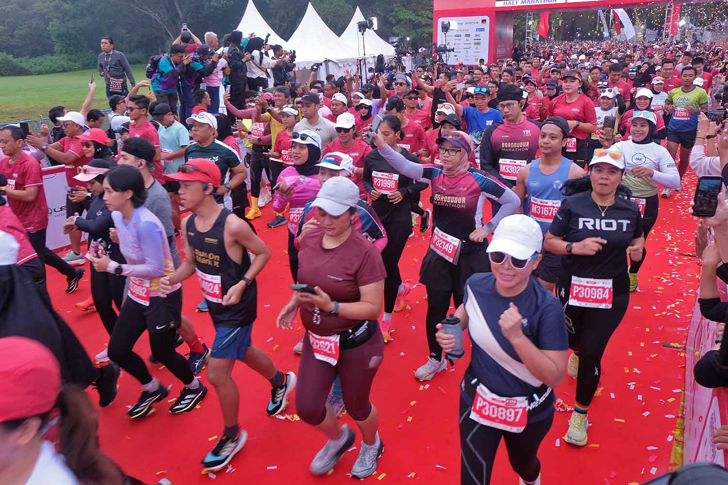 Berita Magelang Kemeriahan Borobudur Marathon 2024